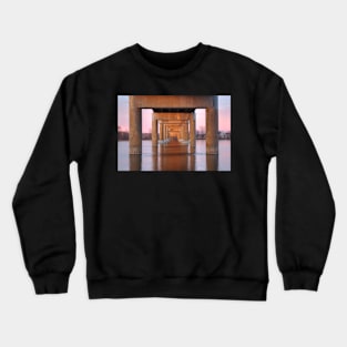 Twilight Bridge Pillars Crewneck Sweatshirt